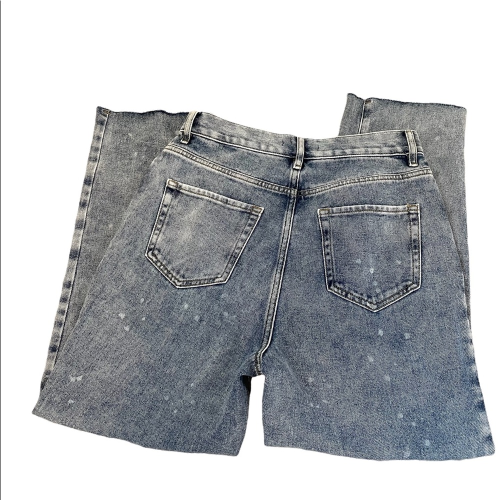 Pacsun Distressed High Rise Straight Leg Jeans - Picture 5 of 9